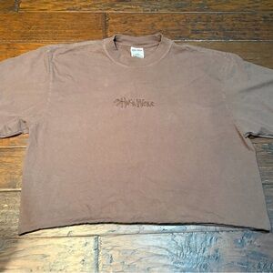 Shaka Wear Women's Crop Top - Brown